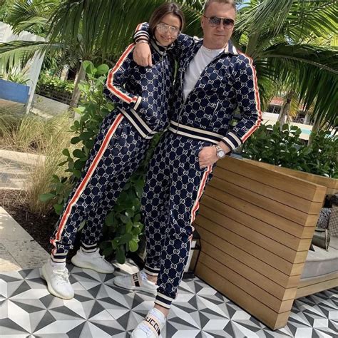 matching gucci tracksuits